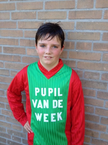 Pupil van de week